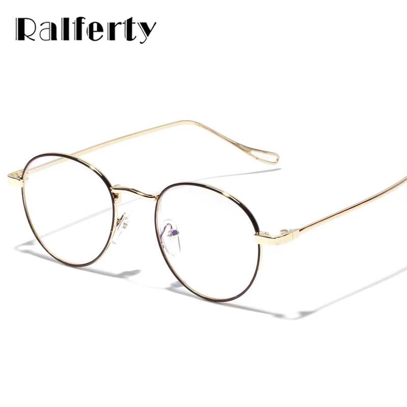 Ralferty Retro Round Clear Glasses Frame For Women Men Vintage Metal Rims Optical Frames Small Prescription Eyeglasses 3215
Ralferty Retro Round Clear Glasses Frame For Women Men Vintage Metal Rims Optical Frames Small Prescription Eyeglasses 3215