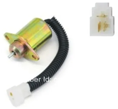 Stop Start Shut Off Solenoid 3 wires for KUBOTA 05 seires OE: 16616-60010,16616-60015,16616-60013,17594-60014
Stop Start Shut Off Solenoid 3 wires for KUBOTA 05 seires OE: 16616-60010,16616-60015,16616-60013,17594-60014