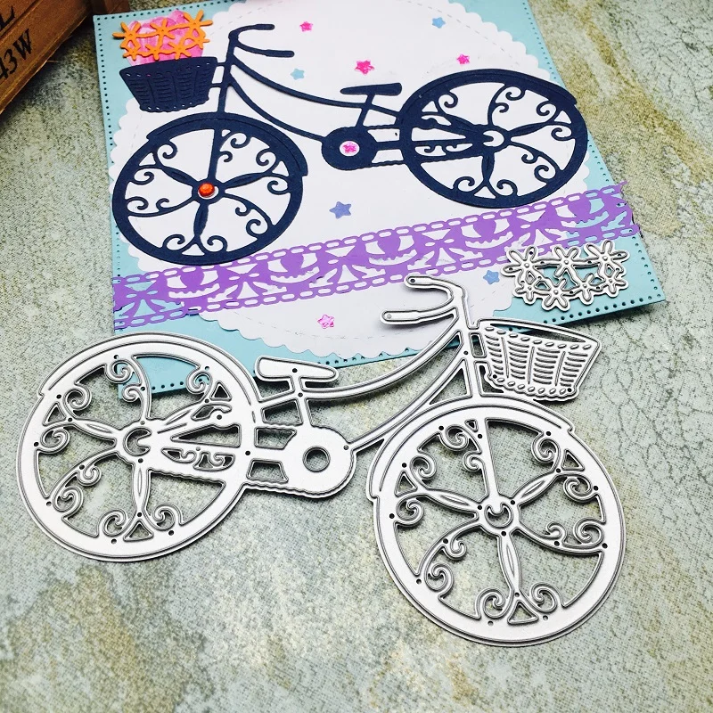 Bicycle Cutting Dies Scrapbooking Embossing Stencil Card Die Vehicle Design For DIY Invitation Book Decoration
Bicycle Cutting Dies Scrapbooking Embossing Stencil Card Die Vehicle Design For DIY Invitation Book Decoration