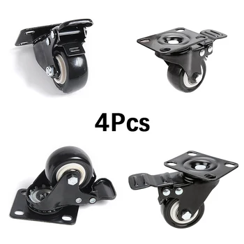 4*Black Wheels Double Bearing Polyurethane 1.5/2 Inch Thickened Four-corner Positioning Fixing Plate Strong Load-bearing
4*Black Wheels Double Bearing Polyurethane 1.5/2 Inch Thickened Four-corner Positioning Fixing Plate Strong Load-bearing