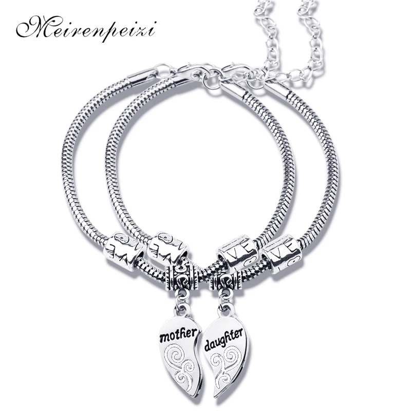 vintage Mother Daughter Bracelets Silver mother and daughter love Bangles statement snake chian Gift for Mommy i love you chain
vintage Mother Daughter Bracelets Silver mother and daughter love Bangles statement snake chian Gift for Mommy i love you chain