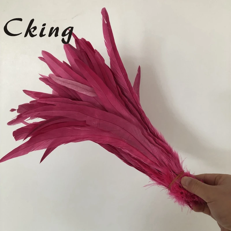 50pcs / lot 16-18 inches / 40-45cm / high quality rooster tails feather / diy wedding holiday party props accessories Deep pink
50pcs / lot 16-18 inches / 40-45cm / high quality rooster tails feather / diy wedding holiday party props accessories Deep pink