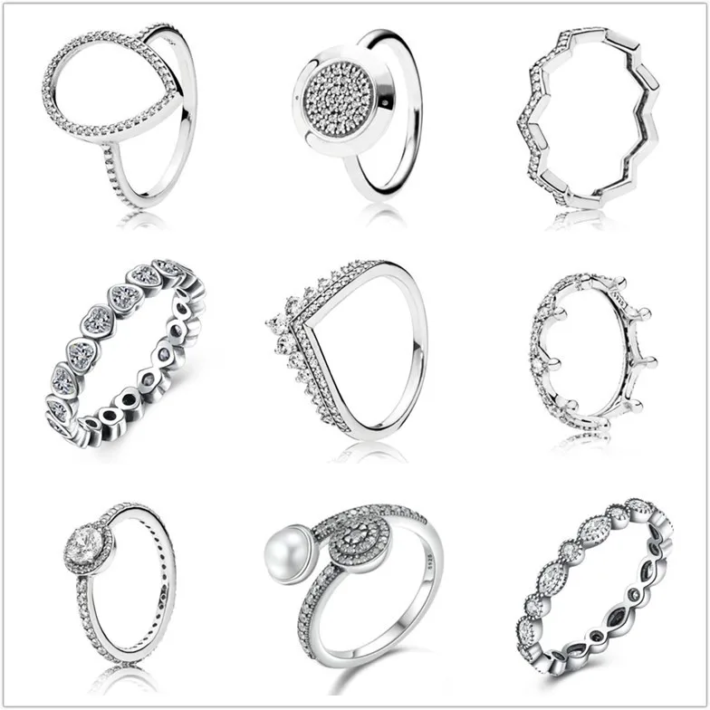 Original 925 Sterling Silver Ring Pave Logo Signature With Crystal Pan Rings For Women Wedding Party Gift Fine Jewelry
Original 925 Sterling Silver Ring Pave Logo Signature With Crystal Pan Rings For Women Wedding Party Gift Fine Jewelry
