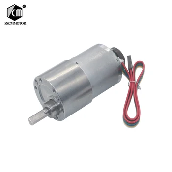 37mm Diameter All Metal Gear Box 12v 24v DC Gear Motor with Encoder 7RPM to 1600 rpm Gearmotor motop High Torque Eccentric Shaft
37mm Diameter All Metal Gear Box 12v 24v DC Gear Motor with Encoder 7RPM to 1600 rpm Gearmotor motop High Torque Eccentric Shaft