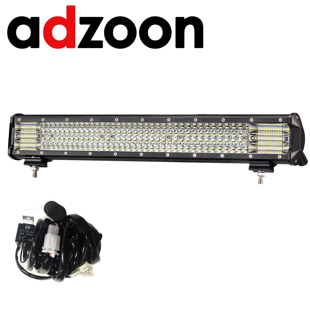 ADZOON LED Light Bar IP67 20inch 480W combo beam car light for 12v 24v Boat Car Tractor Truck 4x4 SUV
ADZOON LED Light Bar IP67 20inch 480W combo beam car light for 12v 24v Boat Car Tractor Truck 4x4 SUV