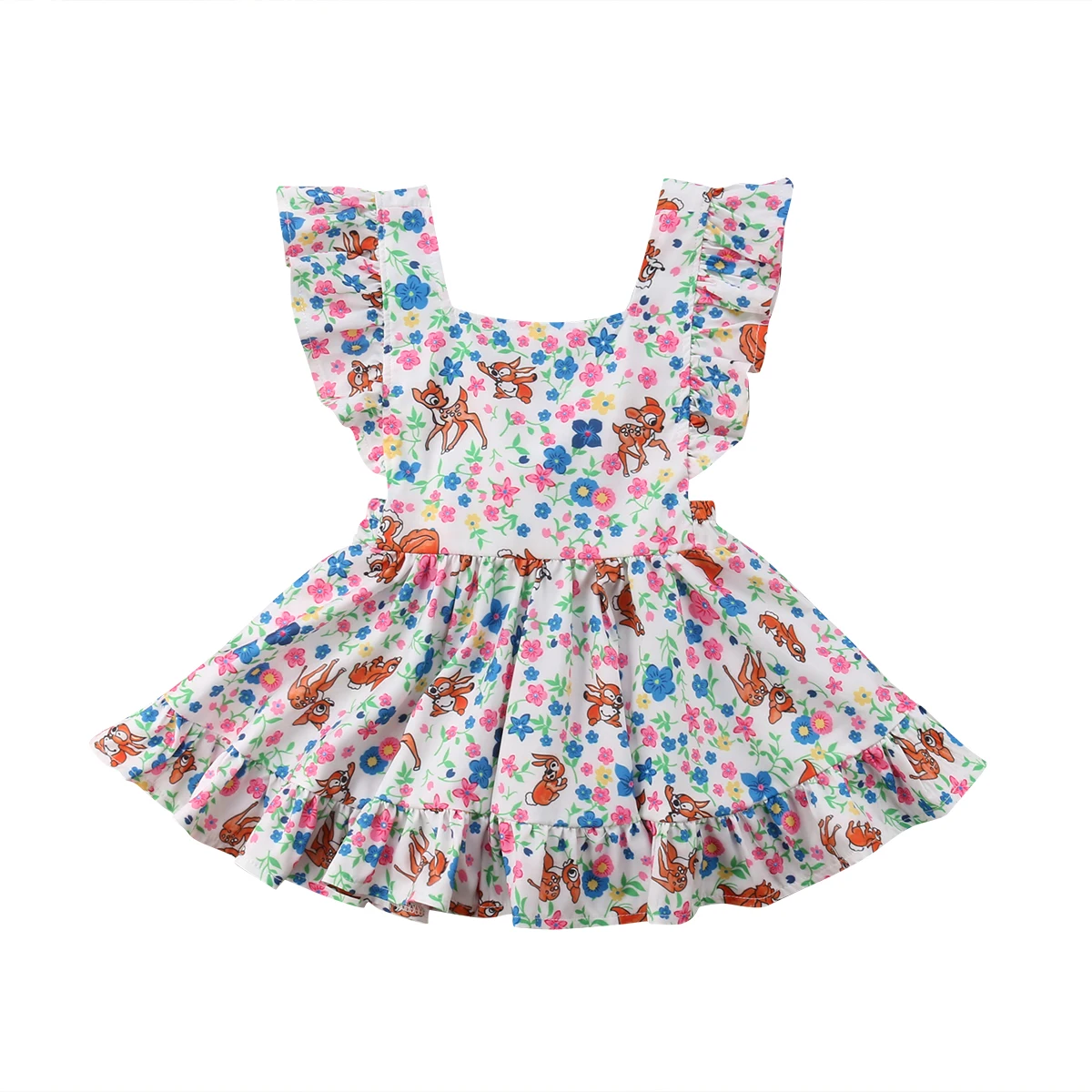Dress New Kids Baby Girl 2018 Sleeveless Princess Flower Animal Summer Backless Casual Clothes Outfit
Dress New Kids Baby Girl 2018 Sleeveless Princess Flower Animal Summer Backless Casual Clothes Outfit