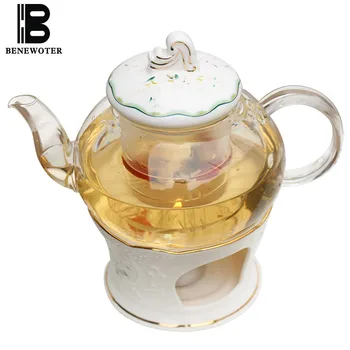 Ceramic Bone China and Heat Resistant Glass Teapot with Stove Kit for British Afternoon Tea Water Milk Mug Cup Drinkware Set
Ceramic Bone China and Heat Resistant Glass Teapot with Stove Kit for British Afternoon Tea Water Milk Mug Cup Drinkware Set