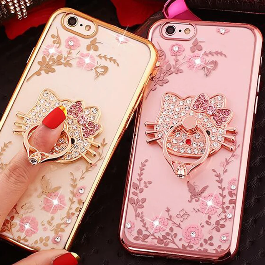 Luxury Diamond Ring TPU Case For Samsung Galaxy S7 edge S6 S5 Note 7 5 4 3 Grand Prime J5 J7 Rhinestone Plating Back Cover Coque
Luxury Diamond Ring TPU Case For Samsung Galaxy S7 edge S6 S5 Note 7 5 4 3 Grand Prime J5 J7 Rhinestone Plating Back Cover Coque