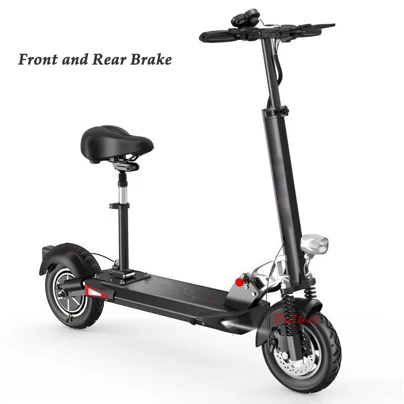 Daibot Folding Kick Scooter Adults Two Wheel Electric Scooters Single Motor 500W 48V 10 inch Foldable Electric Bike (7)