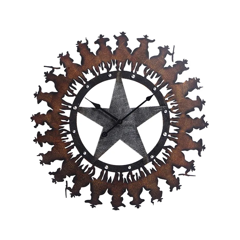 Creative old iron craft clock pendant bar living room wedding hall personality creative wall clock crafts
Creative old iron craft clock pendant bar living room wedding hall personality creative wall clock crafts