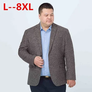 10XL 8XL 6XL 5XL Casual Men Knit suit Blazer business loose Costume Homme Blazer Masculino Male Woolen Suits vintage Jacket coat
10XL 8XL 6XL 5XL Casual Men Knit suit Blazer business loose Costume Homme Blazer Masculino Male Woolen Suits vintage Jacket coat