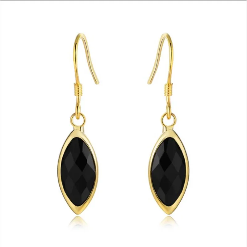LUKENI Trendy Silver 925 Earrings For Women Accessories Vintage Black Zircon Drop Earrings Gold Girls Earring Jewelry Fashion
LUKENI Trendy Silver 925 Earrings For Women Accessories Vintage Black Zircon Drop Earrings Gold Girls Earring Jewelry Fashion