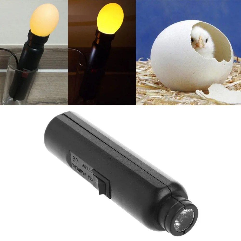 LED Light Incubator Egg Candler Tester For Hatching Eggs Quail Poultry with Power Adapter
LED Light Incubator Egg Candler Tester For Hatching Eggs Quail Poultry with Power Adapter