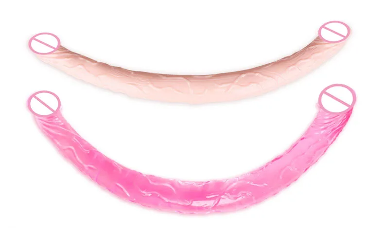 Super Long Soft Flexible Double Dong Penetration Dildo Realistic Penis Artificial Double Ended Dildos Lesbian Sex Toys For Woman 10