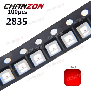 100pcs SMD 2835 LED Chip Red Light 30mA 0.1W SMT Surface Mounted Device Bead LED Light Emitting Diode Lamp Electronic Components
100pcs SMD 2835 LED Chip Red Light 30mA 0.1W SMT Surface Mounted Device Bead LED Light Emitting Diode Lamp Electronic Components