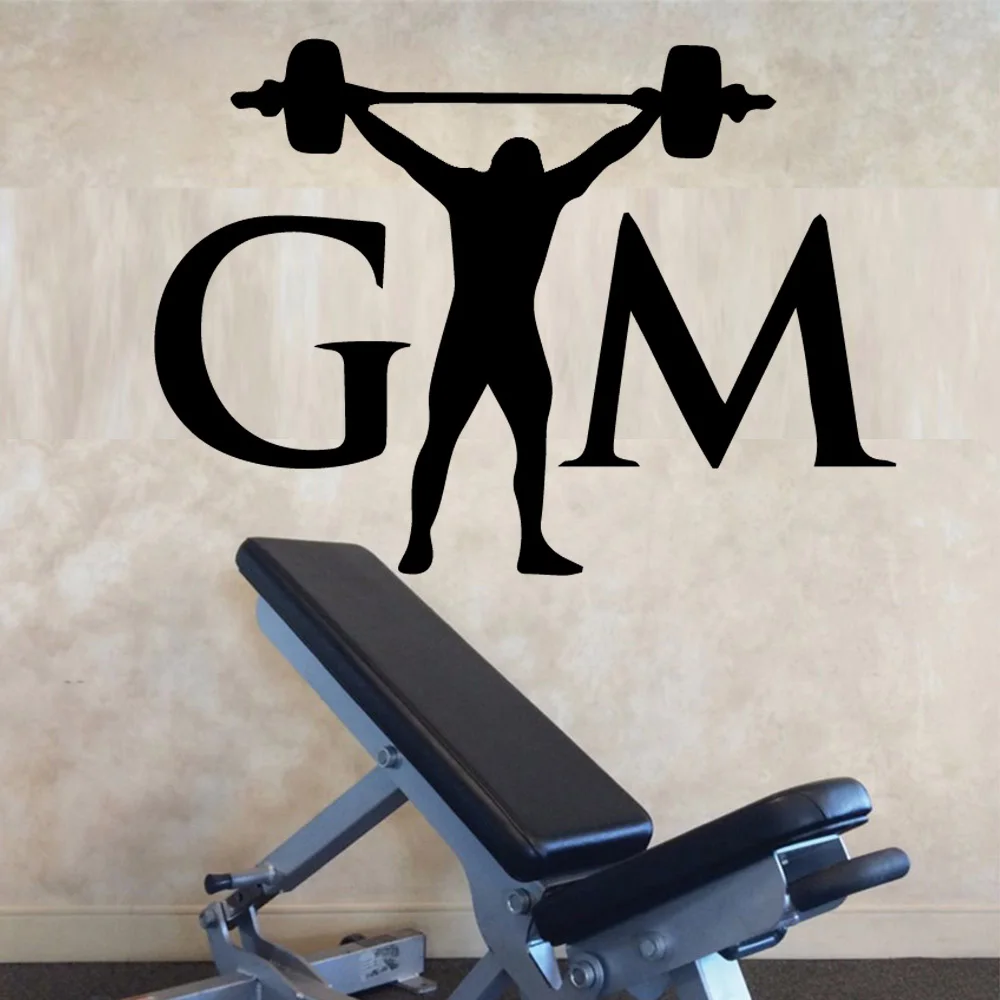 GYM Wall decals healthy life style sports wand stickers motivated fitness gym vinyl decor for wallstickers art mural wallpaper
GYM Wall decals healthy life style sports wand stickers motivated fitness gym vinyl decor for wallstickers art mural wallpaper