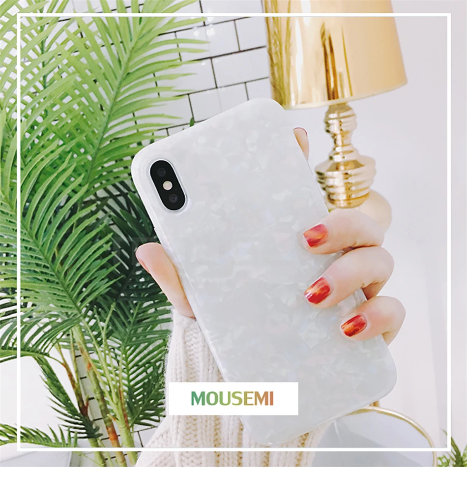 MOUSEMI Glitter Phone Cases For iPhone 7 Cover Shell Pattern Soft TPU Silicone Cases On For iPhone 7 Plus 8 X 10 6 6S Back Cover (1)