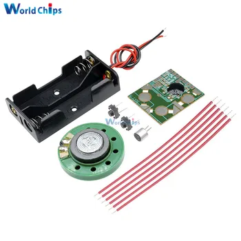 DIY Kit Miniature Digital Recording Voice IC Chip Module Movement Recorder Recording Pen Music Card Electronic Kit
DIY Kit Miniature Digital Recording Voice IC Chip Module Movement Recorder Recording Pen Music Card Electronic Kit