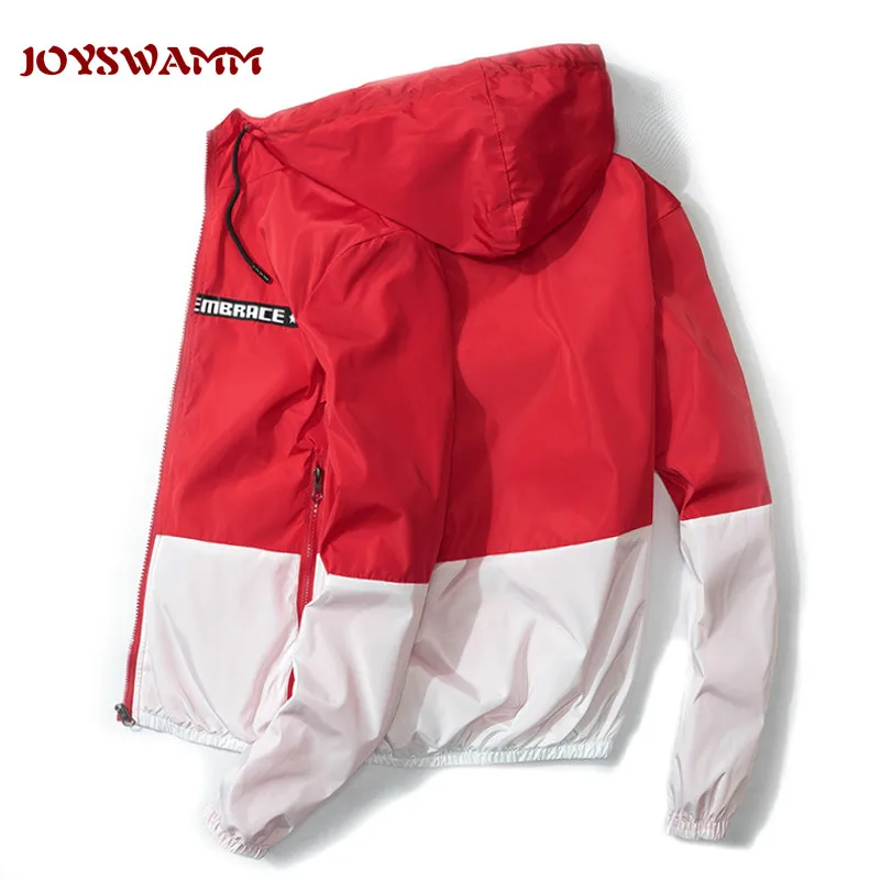 Men Hooded Jackets Windbreaker Youth Slim Fit College Jacket Boys Spring Autumn Fashion Casual Coat Zipper Streetwear Male 4XL
Men Hooded Jackets Windbreaker Youth Slim Fit College Jacket Boys Spring Autumn Fashion Casual Coat Zipper Streetwear Male 4XL