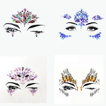Glitter Face Jewels Temporary Tattoo Sticker Body Gems Gypsy Festival Adornment Party Face Decoration Tattoo Beauty Makeup Tools
Glitter Face Jewels Temporary Tattoo Sticker Body Gems Gypsy Festival Adornment Party Face Decoration Tattoo Beauty Makeup Tools