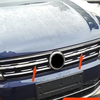 Stainless Refit Front Hood Billet Grille Grill Mesth Horizontal Sticker Style FOR Volkswagen TIGUAN mk2 Europe Version 2017 2018 
Stainless Refit Front Hood Billet Grille Grill Mesth Horizontal Sticker Style FOR Volkswagen TIGUAN mk2 Europe Version 2017 2018