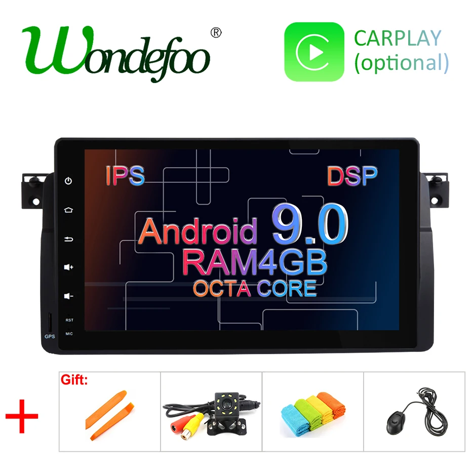 9" IPS 4G DSP Android 9.0 4G 64G car GPS for BMW E46 Sedan Rover 75 1999 2000 2001 2002 2003 2004 MG ZT multimedia player no DVD
9" IPS 4G DSP Android 9.0 4G 64G car GPS for BMW E46 Sedan Rover 75 1999 2000 2001 2002 2003 2004 MG ZT multimedia player no DVD