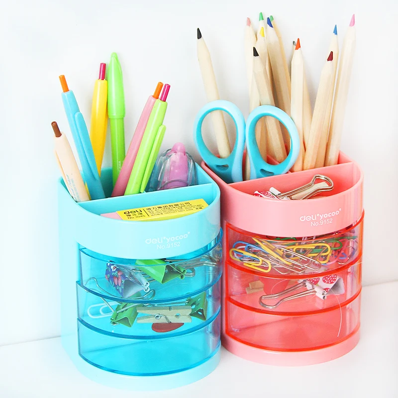 1 Piece multi-function desk accessories & organizer pen holders for student and office
1 Piece multi-function desk accessories & organizer pen holders for student and office
