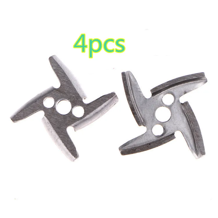 4pcs meat grinder knife parts for meat grinders 420 stainless steel knives meat grinder parts Throwing nikves
4pcs meat grinder knife parts for meat grinders 420 stainless steel knives meat grinder parts Throwing nikves