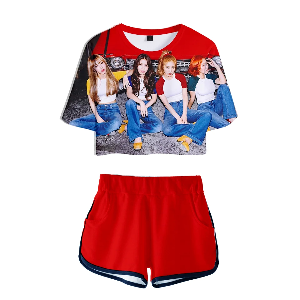 Frdun Tommy 3D MAMAMOO Sexy Women Two Piece Sets Fashion Tops+Shorts Pants Summer Sexy T shirt Shorts Crop simple Printed Sets
Frdun Tommy 3D MAMAMOO Sexy Women Two Piece Sets Fashion Tops+Shorts Pants Summer Sexy T shirt Shorts Crop simple Printed Sets
