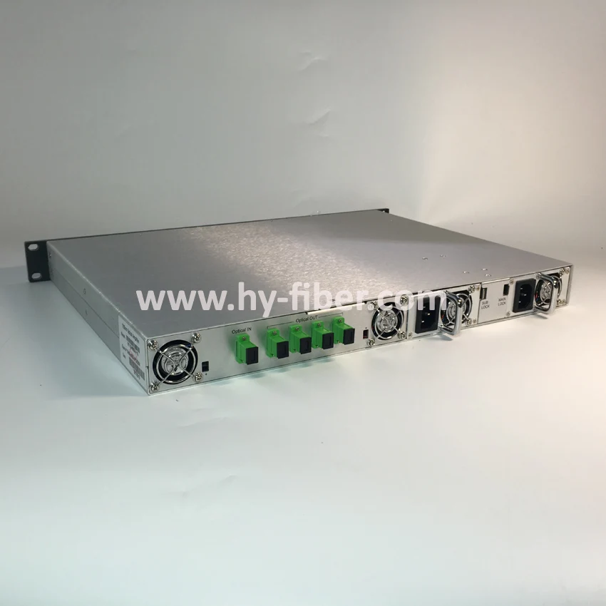 4 Way CATV 1550nm Optical Amplifier EDFA 22dBm SC/APC Fiber Port Power Supply 220V or 48V
4 Way CATV 1550nm Optical Amplifier EDFA 22dBm SC/APC Fiber Port Power Supply 220V or 48V
