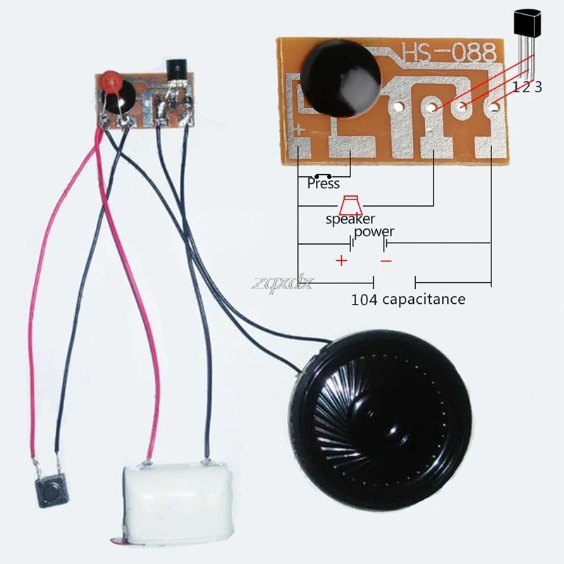 10Pcs Doorbell Three Times Music Sound Board Chip HS-088 Mono Music Voice Module Whosale&Dropship
10Pcs Doorbell Three Times Music Sound Board Chip HS-088 Mono Music Voice Module Whosale&Dropship