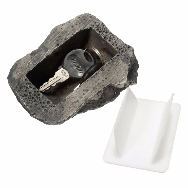 Simulated Stone Mini Storage Box For Keys Hide the Key Outside the Door Fake Stone Safe Box Security Key Rock For Geo-caching
Simulated Stone Mini Storage Box For Keys Hide the Key Outside the Door Fake Stone Safe Box Security Key Rock For Geo-caching