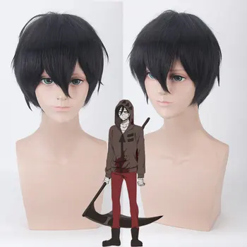 Angels of Death Wig Zack Cosplay Man Boys Short Curly Fake Hair Wig High Quality Heat Resistant Synthetic black Wig Halloween
Angels of Death Wig Zack Cosplay Man Boys Short Curly Fake Hair Wig High Quality Heat Resistant Synthetic black Wig Halloween