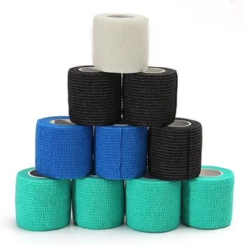 10pcs Disposable Self-adhesive Elastic Waterproof Bandage For Handle Grip Tube Tattoo Accessories 4.5M*5CM Stretch Length
10pcs Disposable Self-adhesive Elastic Waterproof Bandage For Handle Grip Tube Tattoo Accessories 4.5M*5CM Stretch Length