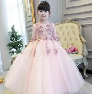 2019 High Quality Handmade Pink Bountique Printed Girls Dress applique With Handmade Headband Kids Girl Dress Kid Clothing 4-10
2019 High Quality Handmade Pink Bountique Printed Girls Dress applique With Handmade Headband Kids Girl Dress Kid Clothing 4-10