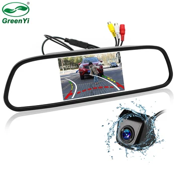 Car Intelligent Dynamic Trajectory Tracks Rear View Camera Reverse Backup Vehicle Camera With 4.3 inch HD Parking Mirror Monitor
Car Intelligent Dynamic Trajectory Tracks Rear View Camera Reverse Backup Vehicle Camera With 4.3 inch HD Parking Mirror Monitor