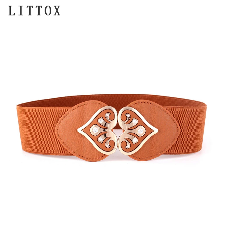 LITTOX Fashion Women's Wide Belt Faux Leather 2017 Stretchy Elastic Solid Casual Waist Belts Waistband for Ladies' Dress
LITTOX Fashion Women's Wide Belt Faux Leather 2017 Stretchy Elastic Solid Casual Waist Belts Waistband for Ladies' Dress