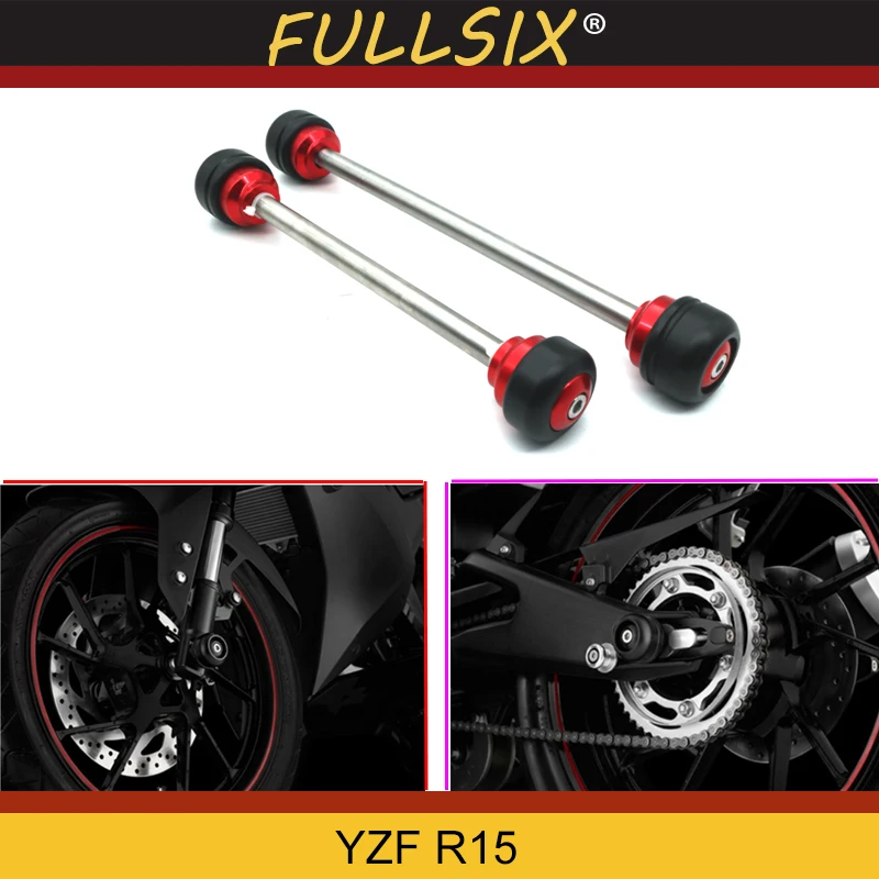For YAMAHA YZF R15 V3 V3.0 VVA 2017 2018 2019 Motorcycle Accessories Front Wheel / Rear Wheel Axle Protection Falling Protection
For YAMAHA YZF R15 V3 V3.0 VVA 2017 2018 2019 Motorcycle Accessories Front Wheel / Rear Wheel Axle Protection Falling Protection