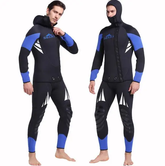 2 Piece Set Wetsuits Winter Warm Men's Premium Neoprene 5mm Full Suit Camouflage Black Blue 2XL Free Shipping
2 Piece Set Wetsuits Winter Warm Men's Premium Neoprene 5mm Full Suit Camouflage Black Blue 2XL Free Shipping