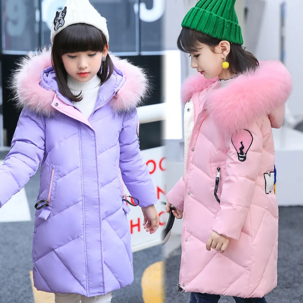 2018 Autumn Winter Girl's Down Jackets Medium-long Girl Down Coats Children Winter Snow-wear Kids Down Coat 5 Colors 105cm-155cm
2018 Autumn Winter Girl's Down Jackets Medium-long Girl Down Coats Children Winter Snow-wear Kids Down Coat 5 Colors 105cm-155cm