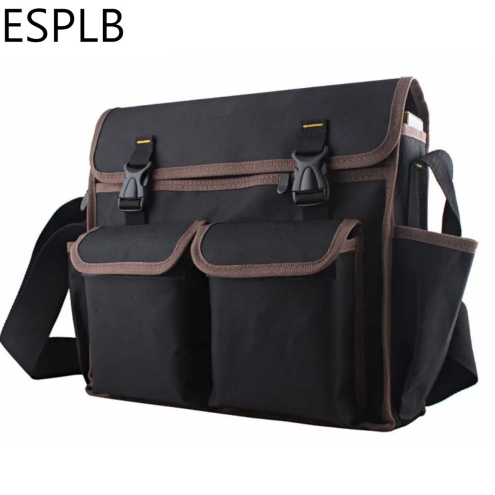ESPLB Shoulder Tool Bag 12'' Heavy Duty Hard Work Electrician Hardware Toolkit Strap Oxford Multi Functional Tool Bag
ESPLB Shoulder Tool Bag 12'' Heavy Duty Hard Work Electrician Hardware Toolkit Strap Oxford Multi Functional Tool Bag