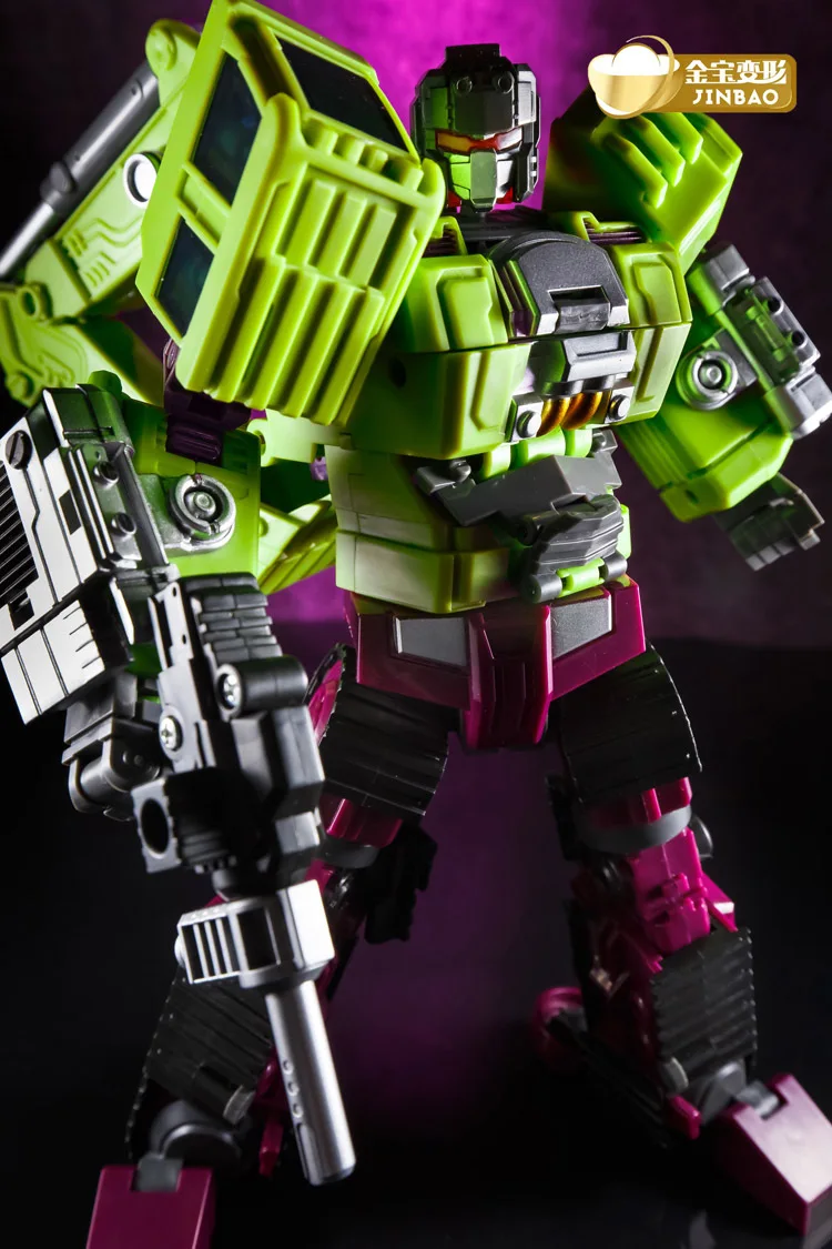 Transformacja oversize ko gt JinBao Devastator figurka zabawka sześciokątne urządzenie inżynieryjne deformacja zabawka -