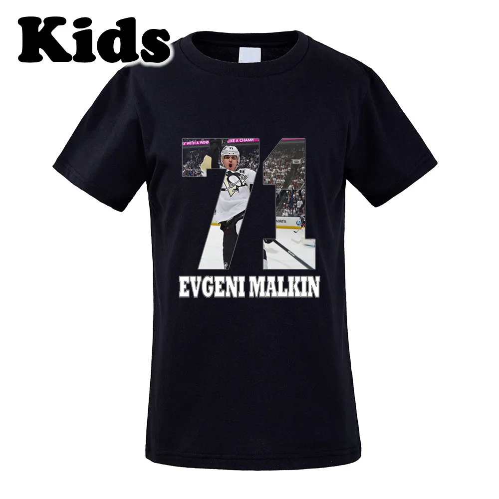 Children 71 Evgeni Malkin Kids T-shirt Clothes T Shirt Youth boys girl tshirt for fans gift o-neck tee 0329-3
Children 71 Evgeni Malkin Kids T-shirt Clothes T Shirt Youth boys girl tshirt for fans gift o-neck tee 0329-3