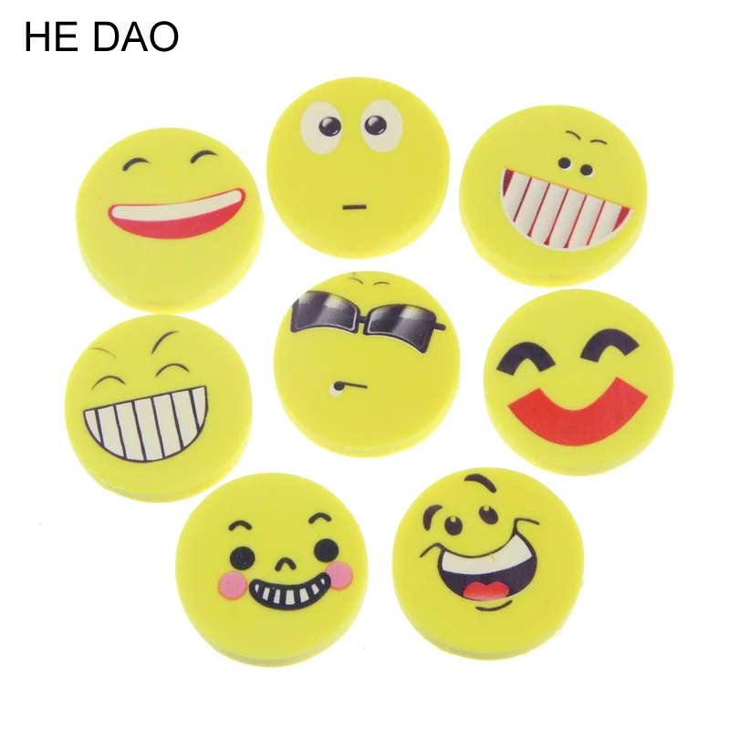 4 Pcs/lot Smile Face Erasers Rubber For Pencil Kid Funny Cute Stationery Novelty Eraser Office Accessories School Supplies
4 Pcs/lot Smile Face Erasers Rubber For Pencil Kid Funny Cute Stationery Novelty Eraser Office Accessories School Supplies