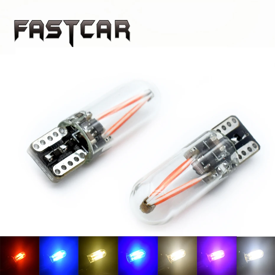 100x T10 Car-styling Car LED Glass Lights T10 194 W5W Filament COB Warm White Light Blue Red Crystal Blue 8-28V
100x T10 Car-styling Car LED Glass Lights T10 194 W5W Filament COB Warm White Light Blue Red Crystal Blue 8-28V
