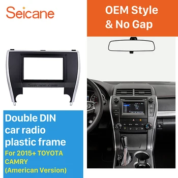 Seicane OEM Car Stereo Radio Fascia Panel Bezel Cover Trim for 2015 TOYOTA CAMRY(American version)install Dash Mount kit
Seicane OEM Car Stereo Radio Fascia Panel Bezel Cover Trim for 2015 TOYOTA CAMRY(American version)install Dash Mount kit