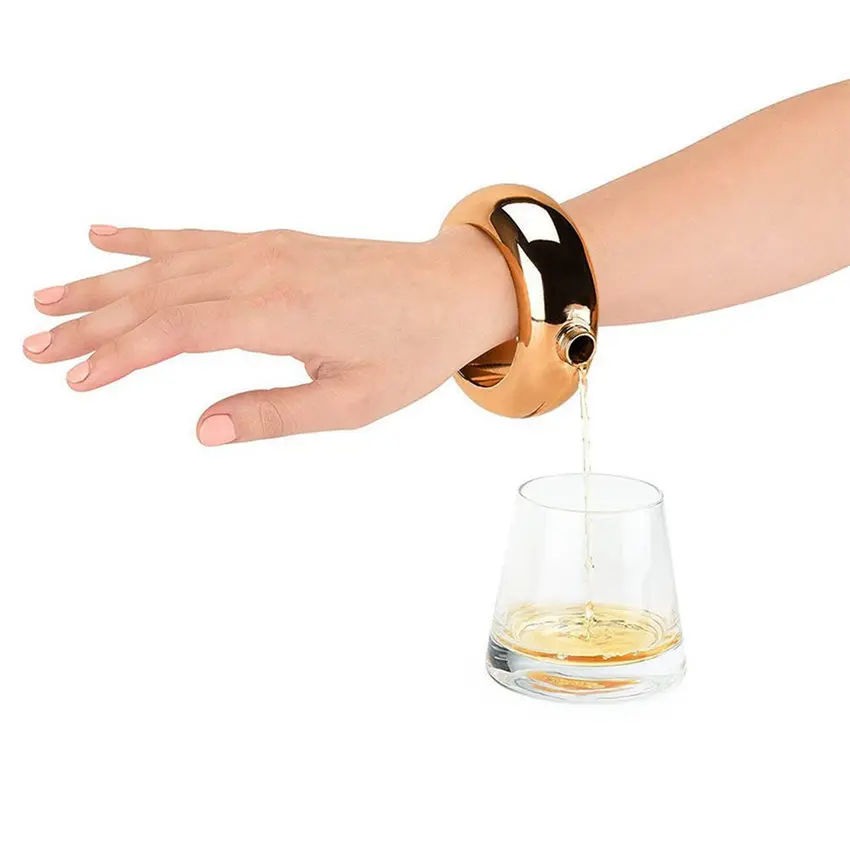creative Stainless Steel Russian Bracelet Wine Pot pocket alcohol flask flagon Russia Whiskey Liquor Wine pot wristband
creative Stainless Steel Russian Bracelet Wine Pot pocket alcohol flask flagon Russia Whiskey Liquor Wine pot wristband