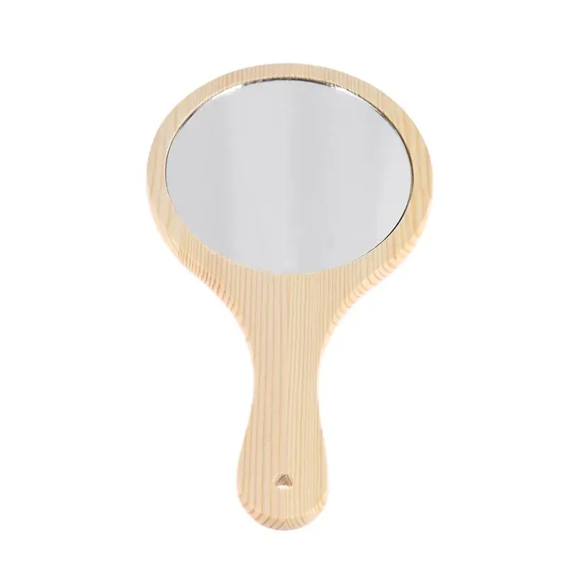 1PC Handheld Mirror Large Hanging Hole Durable Wooden Frame Makeup Mirror Cosmetic Mirror for Office Home Dormitory
1PC Handheld Mirror Large Hanging Hole Durable Wooden Frame Makeup Mirror Cosmetic Mirror for Office Home Dormitory