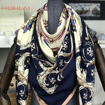 Twill Silk Square Scarf Spain Horse Print Neckerchief Original Design Euro Carriage Foulard Hijab Silk Shawls Wrap Female Scarf
Twill Silk Square Scarf Spain Horse Print Neckerchief Original Design Euro Carriage Foulard Hijab Silk Shawls Wrap Female Scarf