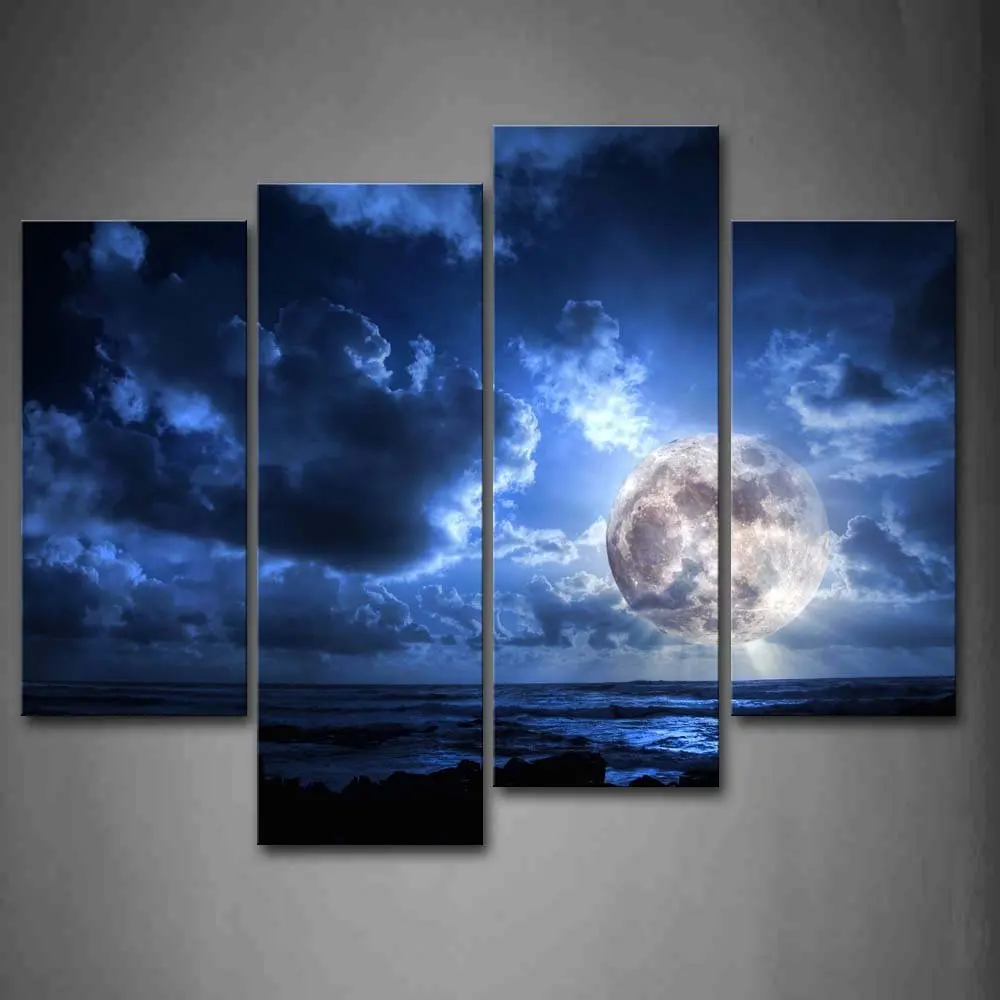 4 panel Panels Abstract Moon Scenery Canvas Print Painting Modern Canvas Wall Art for Wall Pcture Home Decor Artwork
4 panel Panels Abstract Moon Scenery Canvas Print Painting Modern Canvas Wall Art for Wall Pcture Home Decor Artwork
